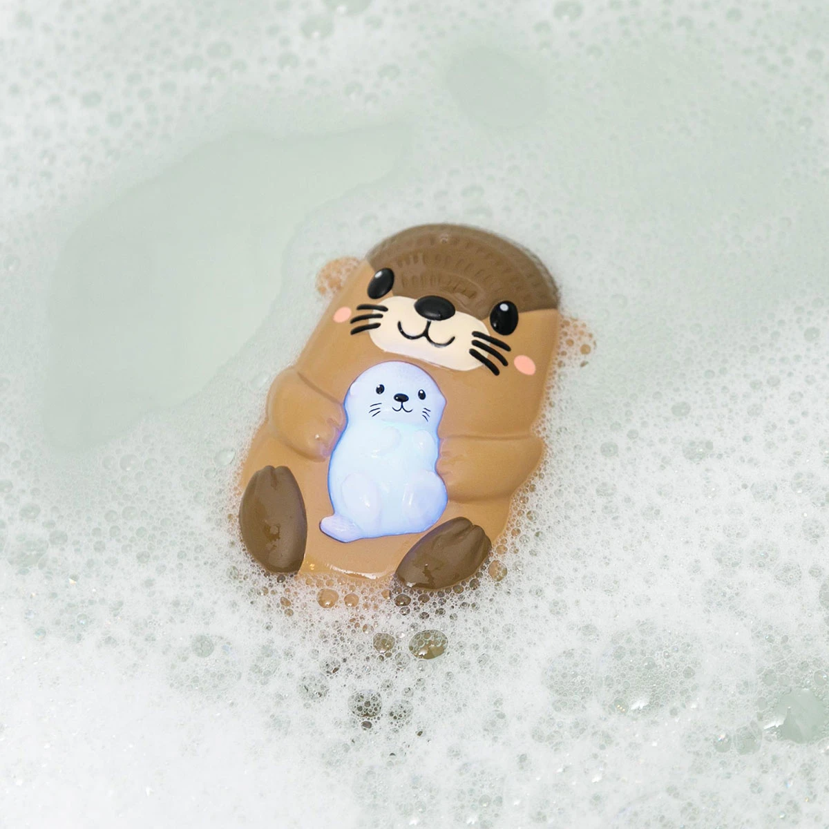 Thermomètre de bain lumineux Loutre
