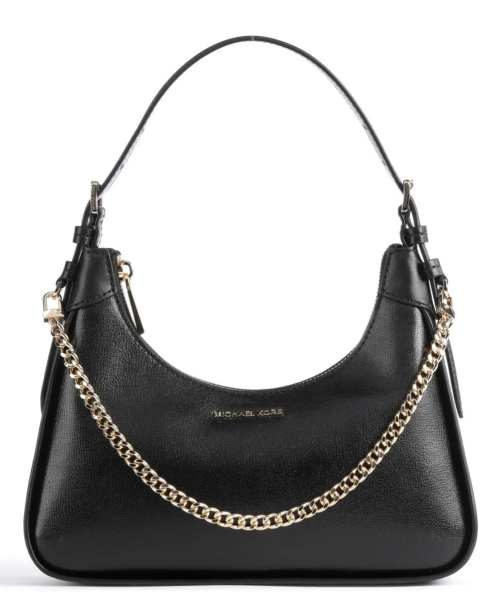 Wilma Sac porté épaule cuir de vache grainé noir