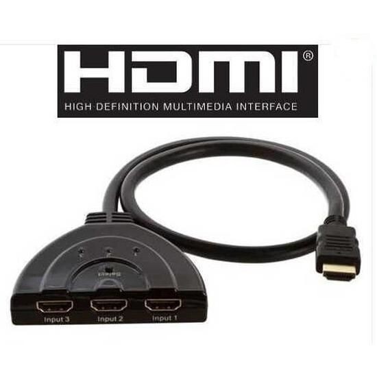 Hdmi Répartiteur switch commutateur avec cable 3 entrees 1 sortie Wikson