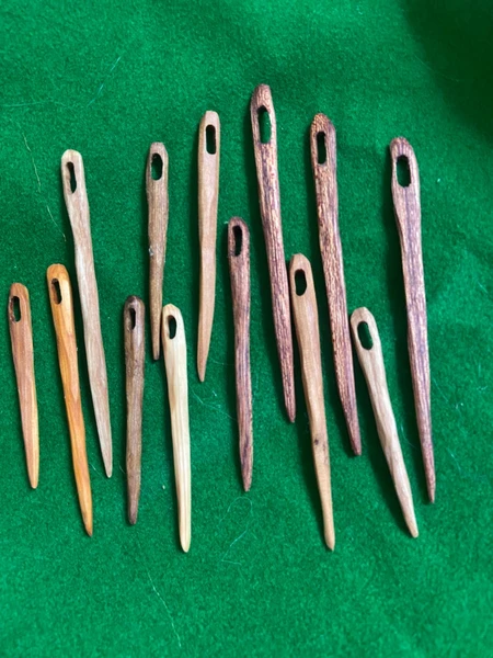 Aiguilles en bois rustiques/aiguilles à relier.