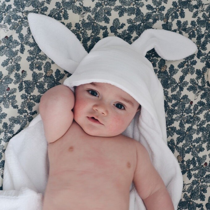 Cape de bain bébé