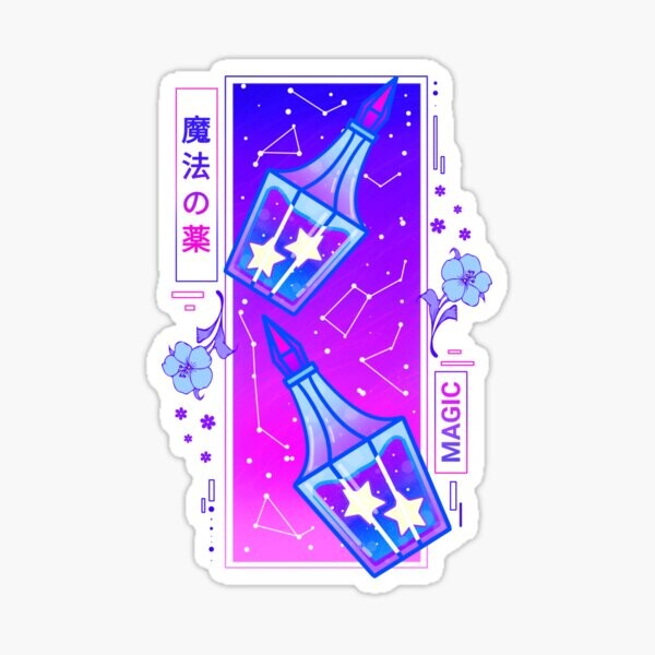 Potions Vaporwave | Sticker