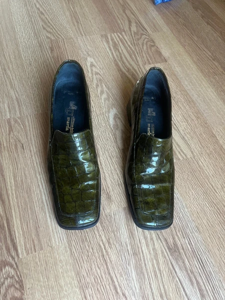 Mocasines color verde