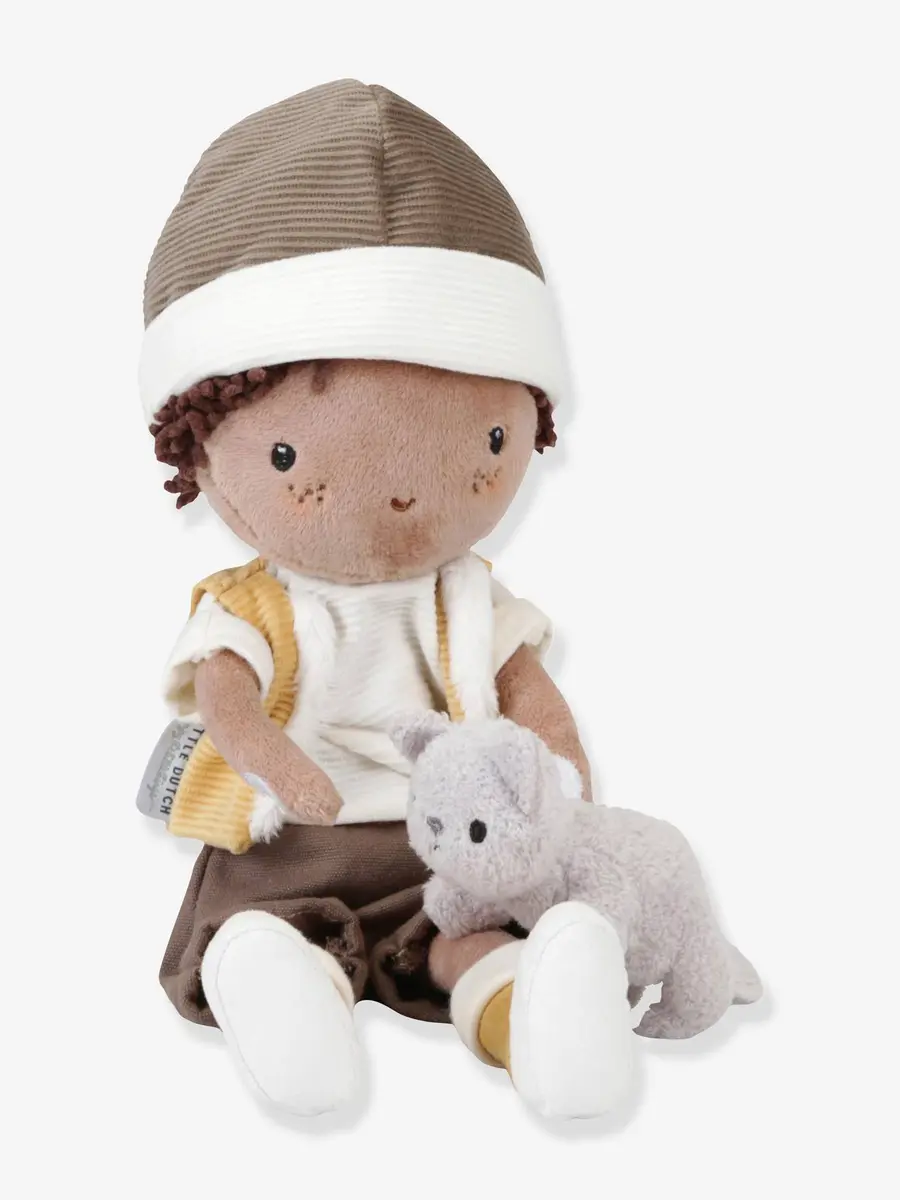 Poupée Jake - 35 cm - LITTLE DUTCH marron - Little Dutch