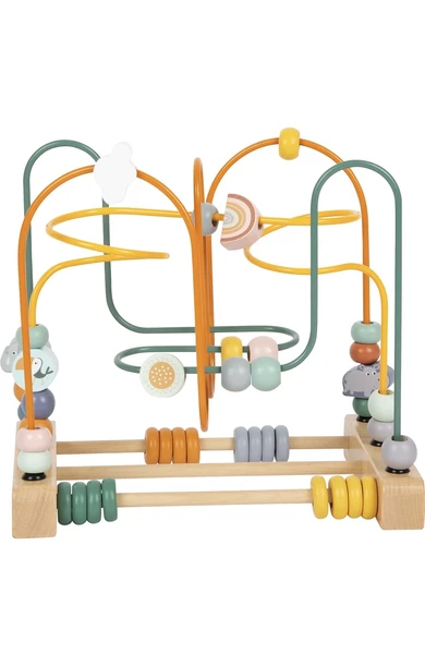 Circuit de bille en bois 