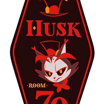 Hôtel Hazbin - Chambre Husk | Sticker