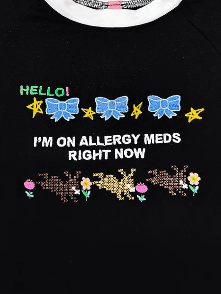 SWEET LORD O'MIGHTY! ALLERGY MEDS RINGER TEE