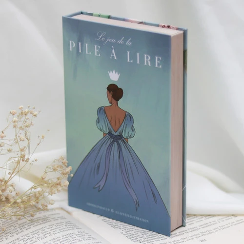 Boîte-livre du jeu de la pile à lire | elaineillustration