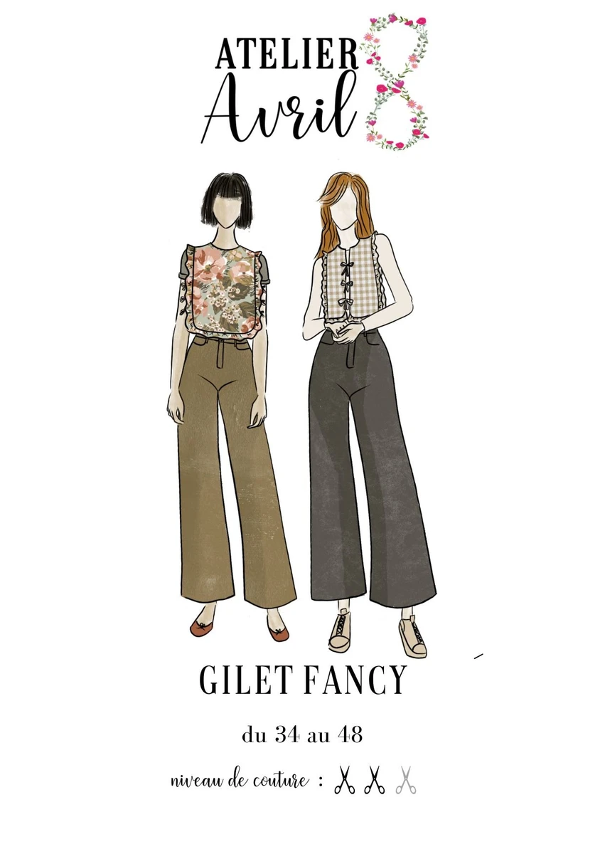 Patron pochette Fancy — Atelier 8 Avril