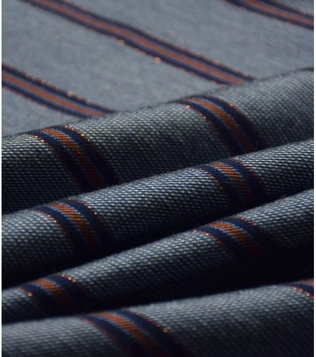 Tissu Fred Shiny Stripes Singulière par Cousette