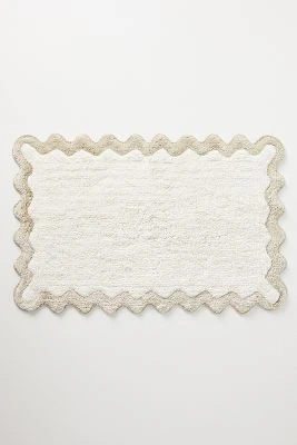 Tapis de bain festonné Ernestine