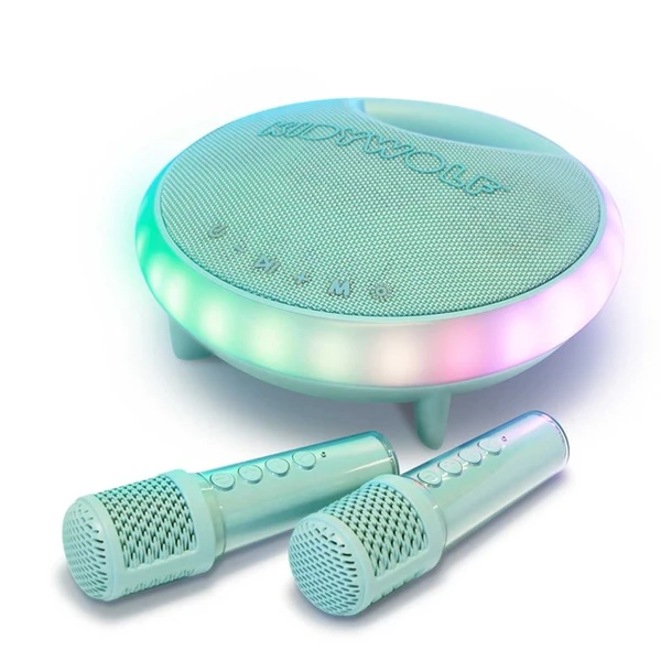 KidyKaraoke enceinte musicale portable 2 micros sans fils Kidywolf