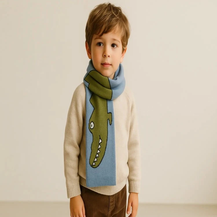 Écharpe Enfant - Crocodile