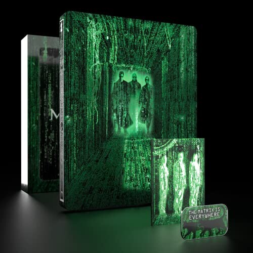 Matrix [Édition Titans of Cult-SteelBook 4K Ultra-HD + Blu-Ray + Goodies]