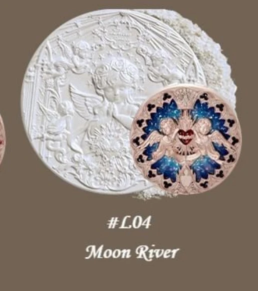 Little Angel Embossed Highlighter - moon river