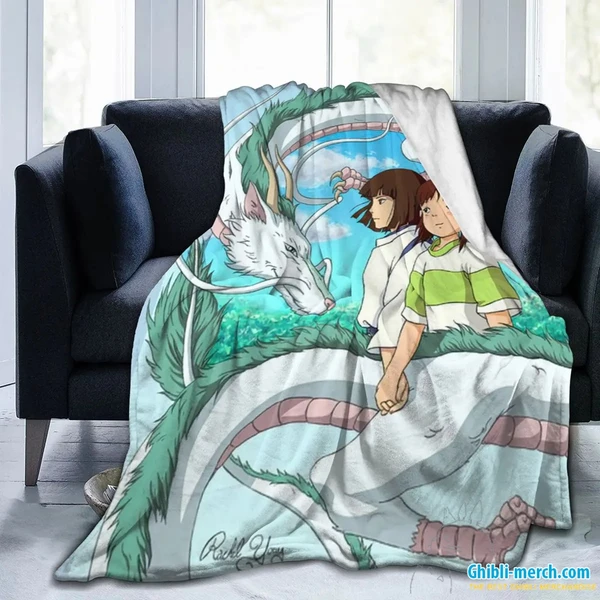 Spirited Away Blanket Trendy Picks 2024 for Sale | Ghibli Merch Store