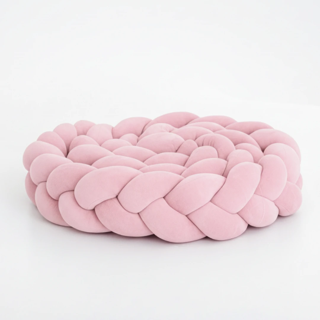 Tresse de lit 3 brins - beige 