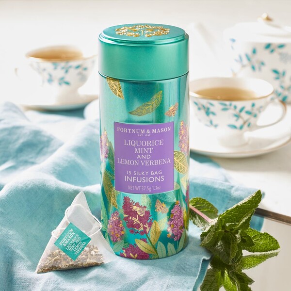 Liquorice, Mint & Lemon Verbena Infusion Tin, 37.5g