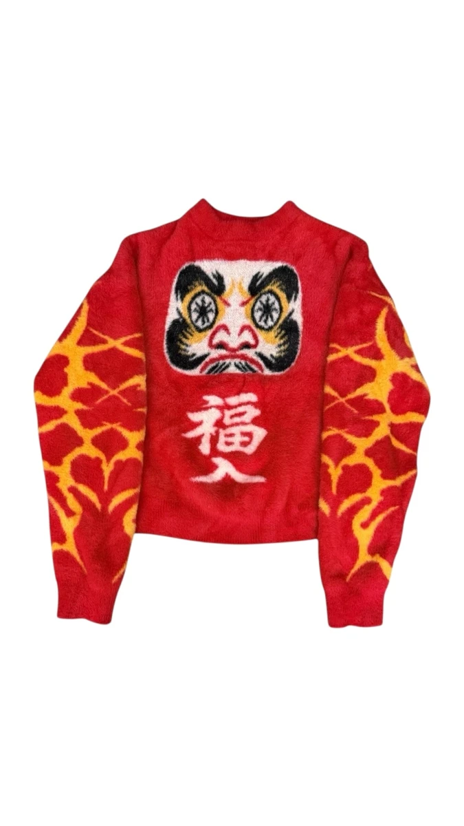“DARUMA” MOHAIR SWEATER