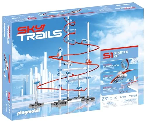 Sky Trails | Starter Kit | Jouets de Construction pour des Parcours &amp; des Aventures Pleines d'imagination | Construis Ton Propre Univers Sky Trails - pour Un Plaisir sans Fin | 71969