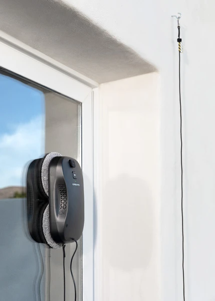 Wipebot Pro - Robot Lave Vitres Automatique Avec Wifi - Noir