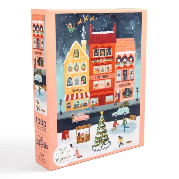 Puzzle City Sidewalks 1000 pièces - 1canoe2 - Trevell