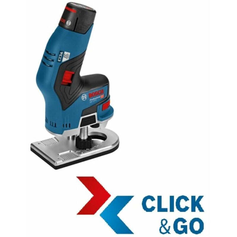 Appro/BOSCH Affleureuse sans fil GKF 12V-8 | sans batterie sans chargeur