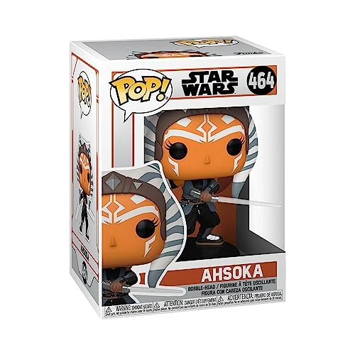 Funko Pop! Star Wars: The Mandalorian - Ahsoka Tano with Sabers - Figurine en Vinyle à Collectionner - Idée de Cadeau - Produits Officiels - Jouets pour Les Enfants et Adultes - TV Fans