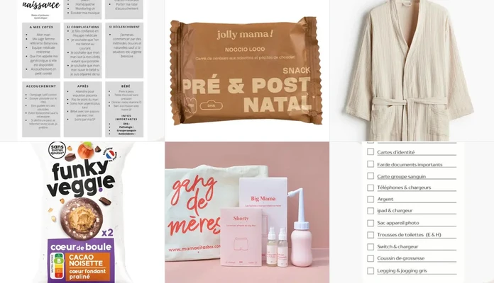 Favoris accouchement & post partum