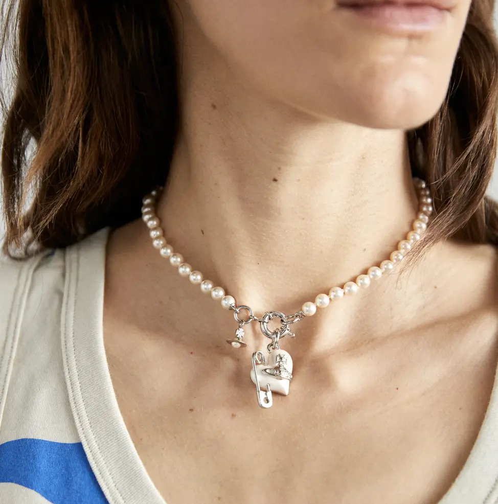 ORIETTA - Ketting - silver- coloured