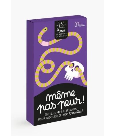 Même pas peur ! : 25 dilemmes flippants pour rigoler de nos trouilles !