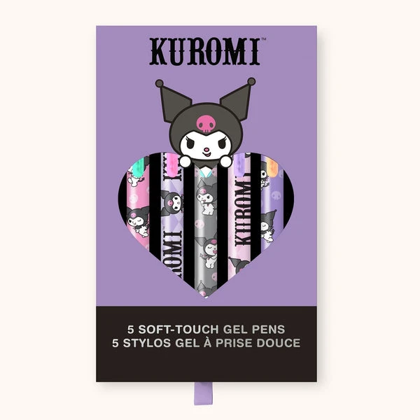 Kuromi x Studio Oh! Soft-Touch Gel Pen Set