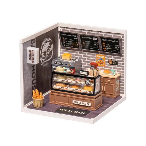 Rolife Super Creator Miniature House - Boulangerie de Blé Doré DW005