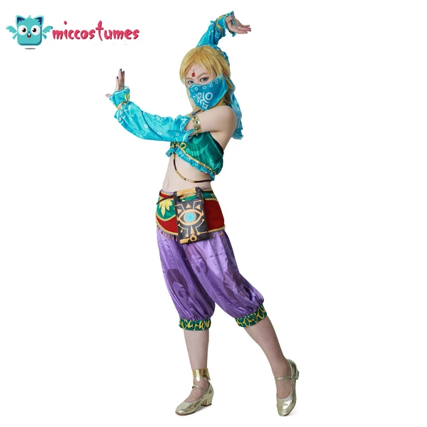 50.66€ |Tenue Gerudo Pour Femmes, Ensemble Complet De Cosplay - Déguisements Gaming - AliExpress