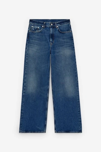 Jean ample CORAL – Bleu – Femme – ARKET FR