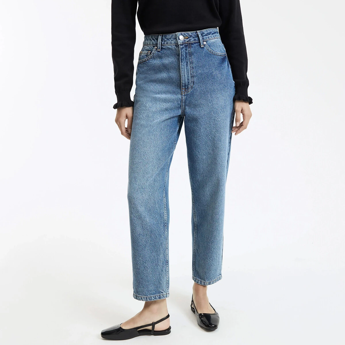 Jean mom coton bio Signature PAULINE