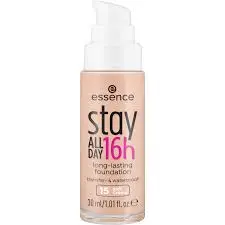 essence | stay ALL DAY 16h fond de teint longue tenue 09.5 Soft Buff Fond de Teint - 09.5, Soft Buff, 30 ml - Beige