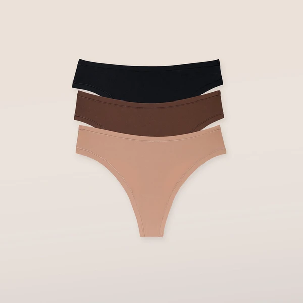 Nude String (Pack de 3) - Multiple