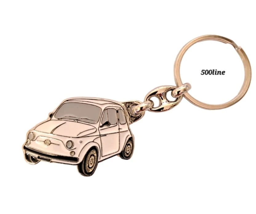Portachiavi Fiat 500 vari colori