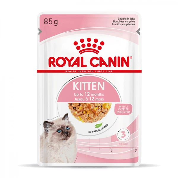 ROYAL CANIN Kitten en Gelée pour chatons de 4 à 12 mois
