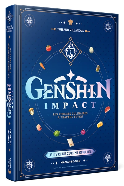Genshin Impact Le livre de cuisine officiel Genshin Impact - Mana Books