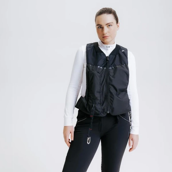 Gilet de protection Airbag équitation Adulte Noir