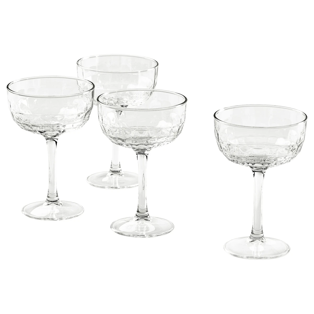 FRÖJDA Coupe à champagne - verre transparent 20 cl