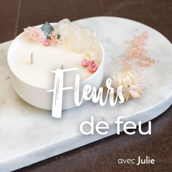 Atelier bougie fleurie