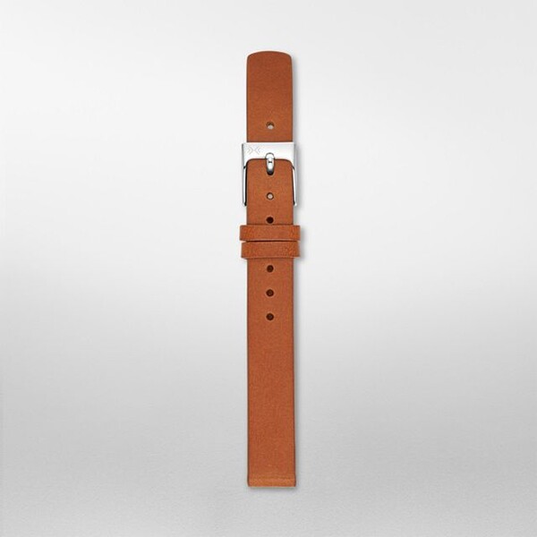 12mm Standard Leather Watch Strap, Brown