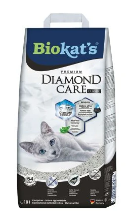 Litière Biokat's Diamond Care Classic pour chat