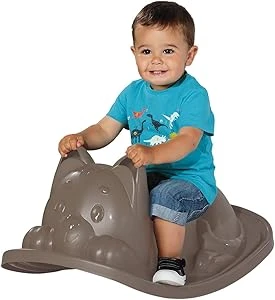 Smoby - Bascule Chat - Jeu de Plein Air Enfant - Dès 18 Mois - Assise Ergonomique