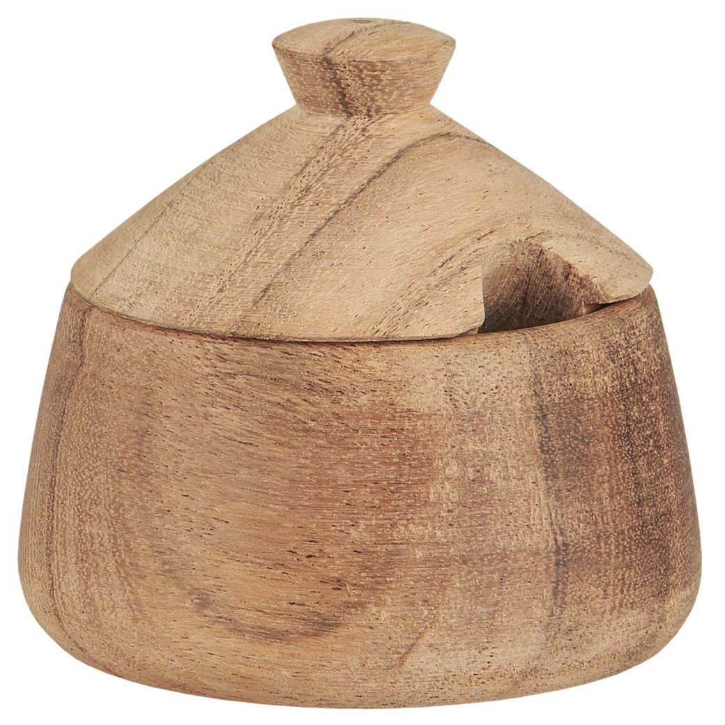 Salière avec couvercle en bois d'acacia IB Laursen 17089-00