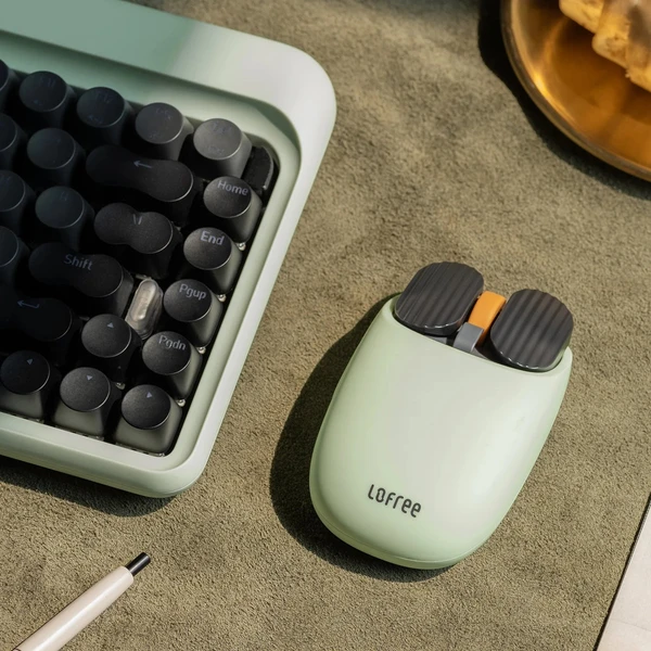 BUREAU | Souris Wavy Chips - Olive