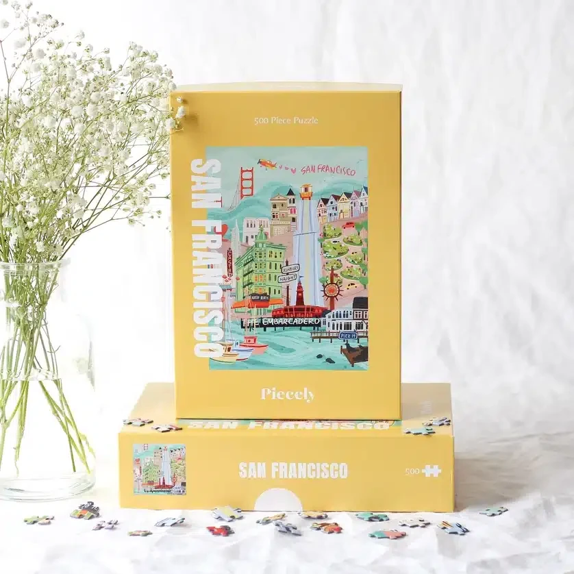 Puzzle San Francisco 500 pièces - Piecely - Trevell